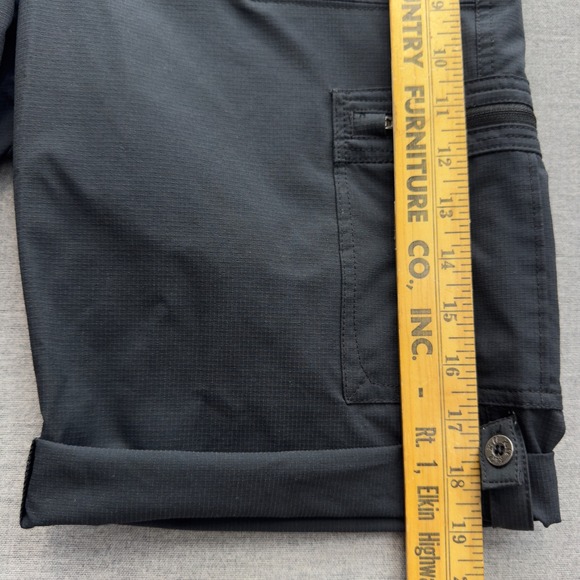 Kuhl Women's Outdoor Performance Horizn 13" Shorts Black Size 8 - Picture 15 of 16